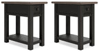Tyler Creek End Table Set - Furniture Source (IA) 