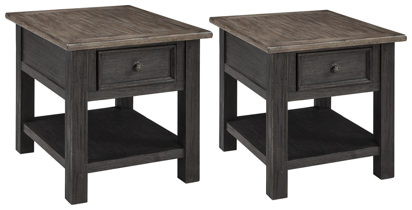 Tyler Creek End Table Set - Furniture Source (IA) 