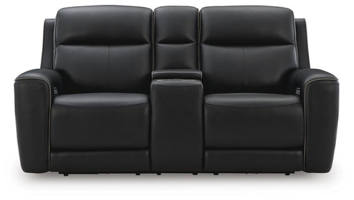 5Z-Relaxation Power Reclining Loveseat with Console - Furniture Source (IA) 