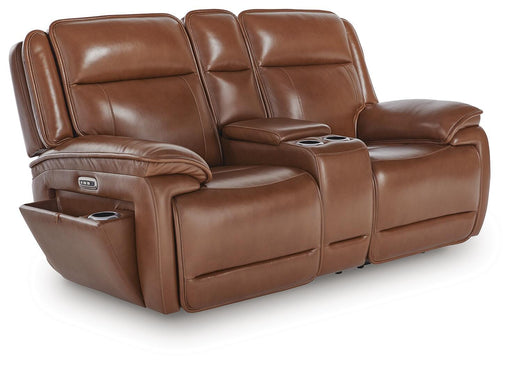 Healy Pier Power Reclining Loveseat with Console - Furniture Source (IA) 