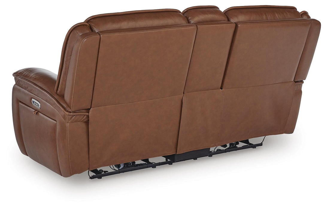 Healy Pier Power Reclining Loveseat with Console - Furniture Source (IA) 