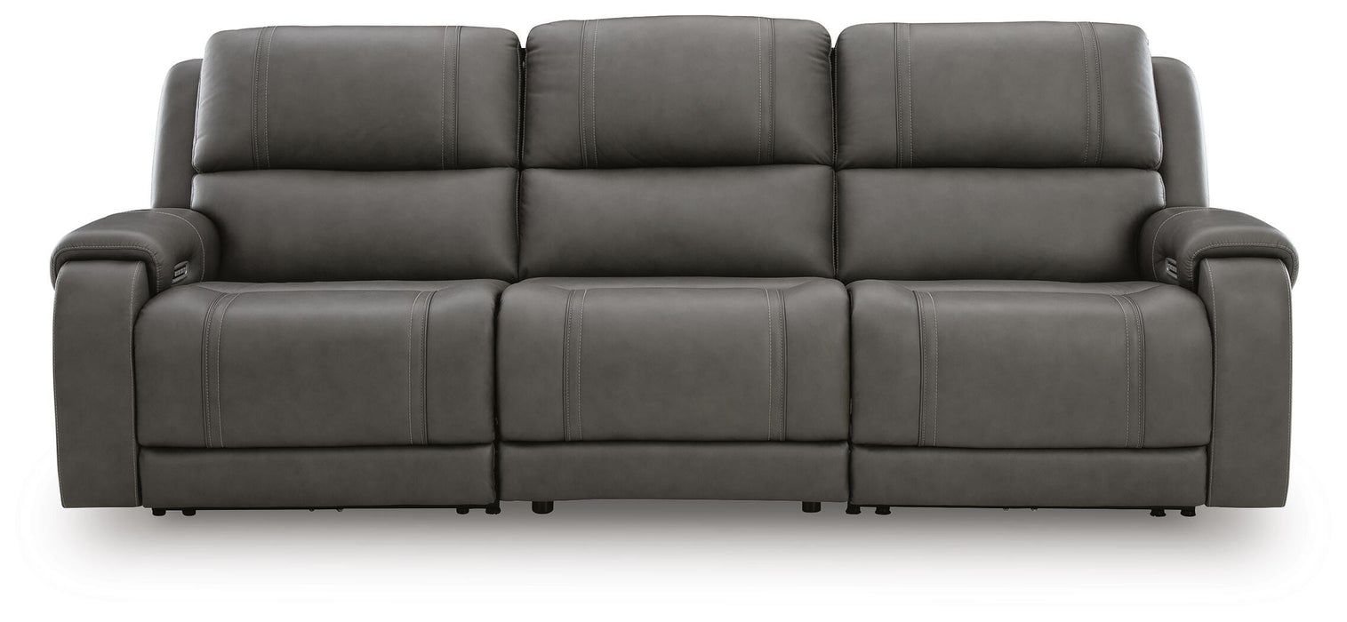 5Z - Pittson Power Sectional Reclining Sofa - Furniture Source (IA) 