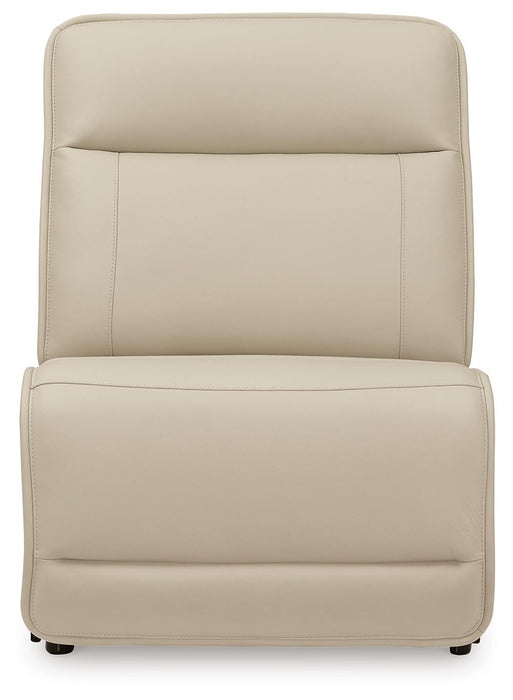Double Deal Reclining Sectional with Console - Furniture Source (IA) 