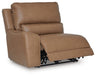 DeepWakes Reclining Sectional with Storage Console - Furniture Source (IA) 