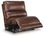 DeepWakes Reclining Sectional with Storage Console - Furniture Source (IA) 