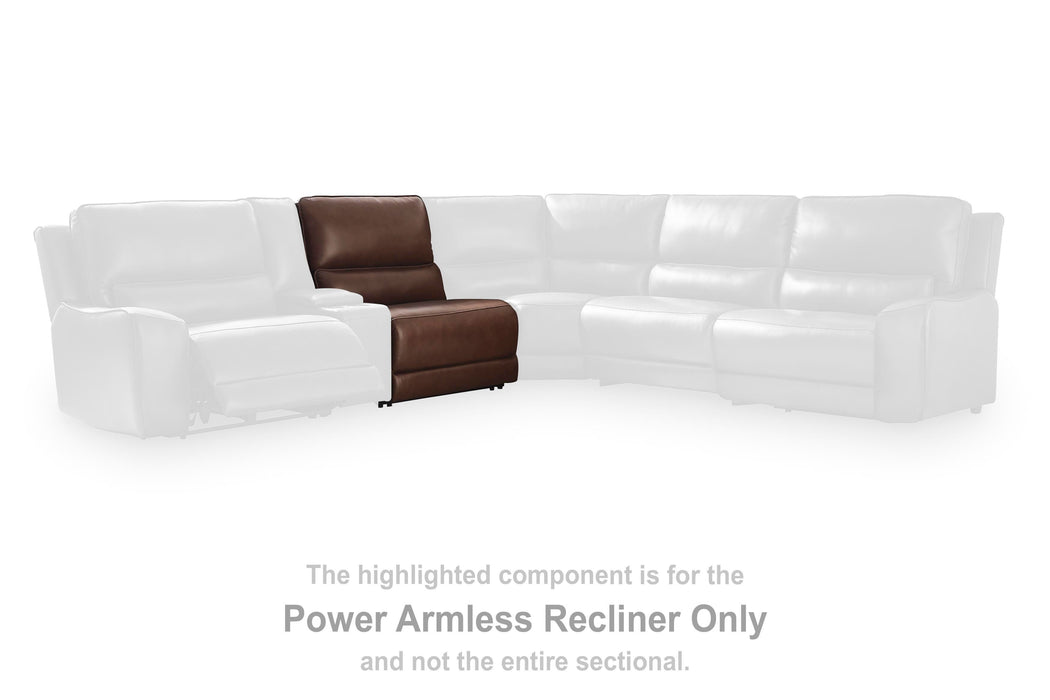 DeepWakes Power Reclining Sectional - Furniture Source (IA) 