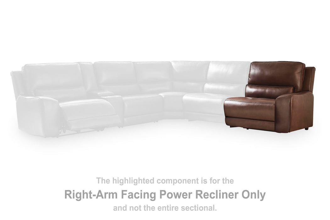 DeepWakes Power Reclining Sectional - Furniture Source (IA) 