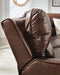 DeepWakes Reclining Sectional with Storage Console - Furniture Source (IA) 