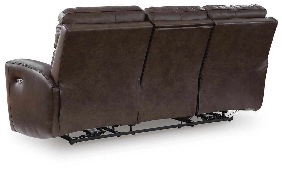 Crossplex Power Reclining Sofa - Furniture Source (IA) 
