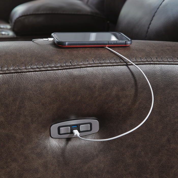 Crossplex Power Reclining Sofa - Furniture Source (IA) 