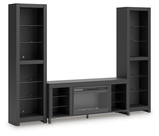 Cayberry Entertainment Center with Electric Fireplace - Furniture Source (IA) 