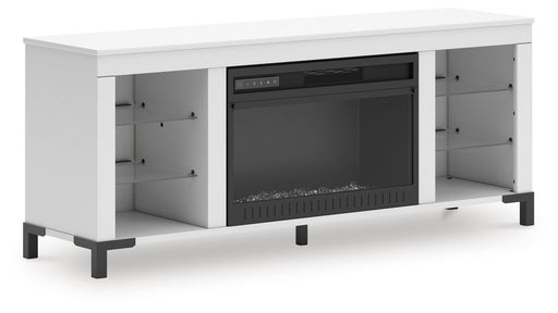 Brollevi 60" TV Stand with Electric Fireplace - Furniture Source (IA) 