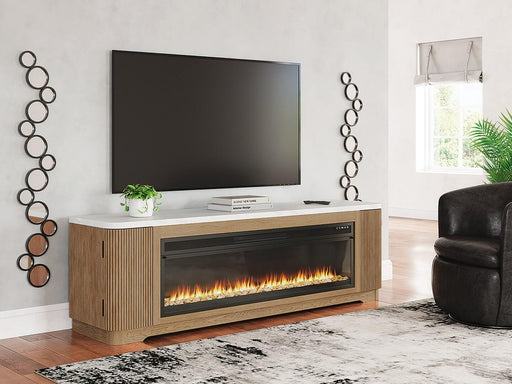 Camdill 80" TV Stand with Electric Fireplace - Furniture Source (IA) 