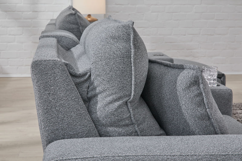 Modmax II - Reclining Sectional - Salt And Pepper