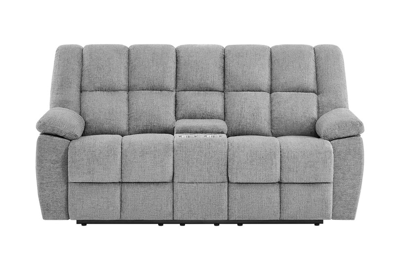 U6000 - Reclining Sofa / Console Reclining Loveseat - Smoke