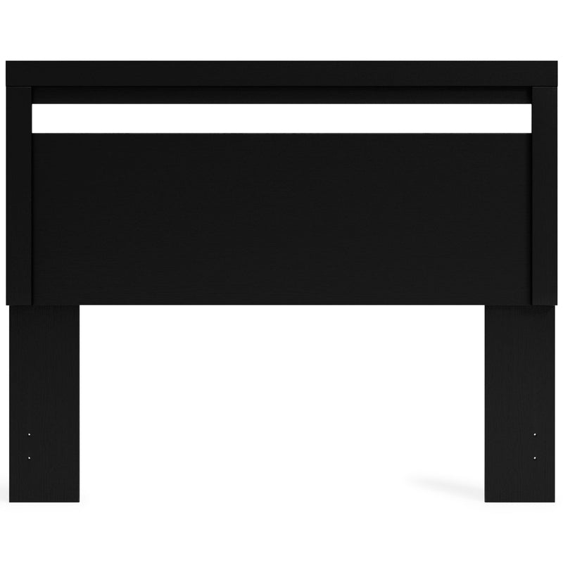 Finch - Queen Panel Headboard - Black