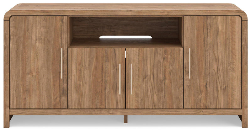 Dovander - Extra Large TV Stand - Brown
