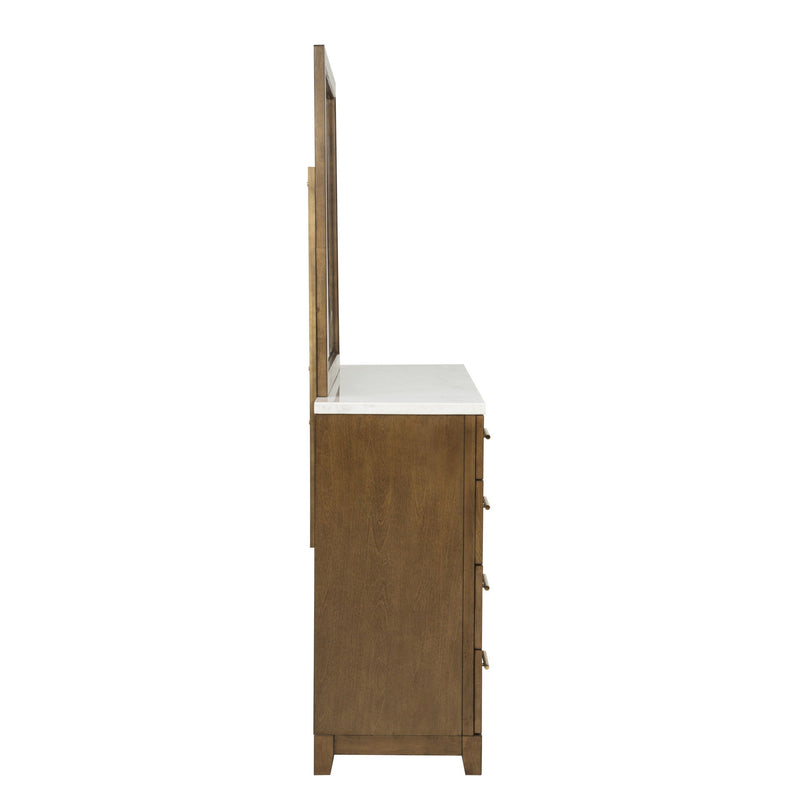 Devonshire - Mirror - Cognac - Furniture Source (IA) 