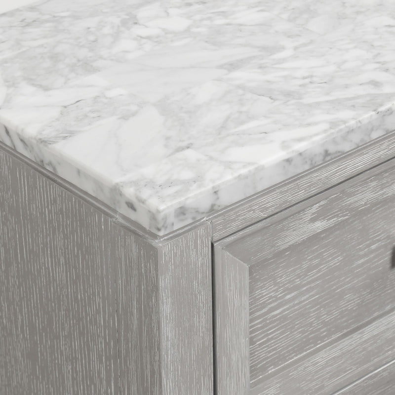 Fiona - Nightstand - Mist Gray