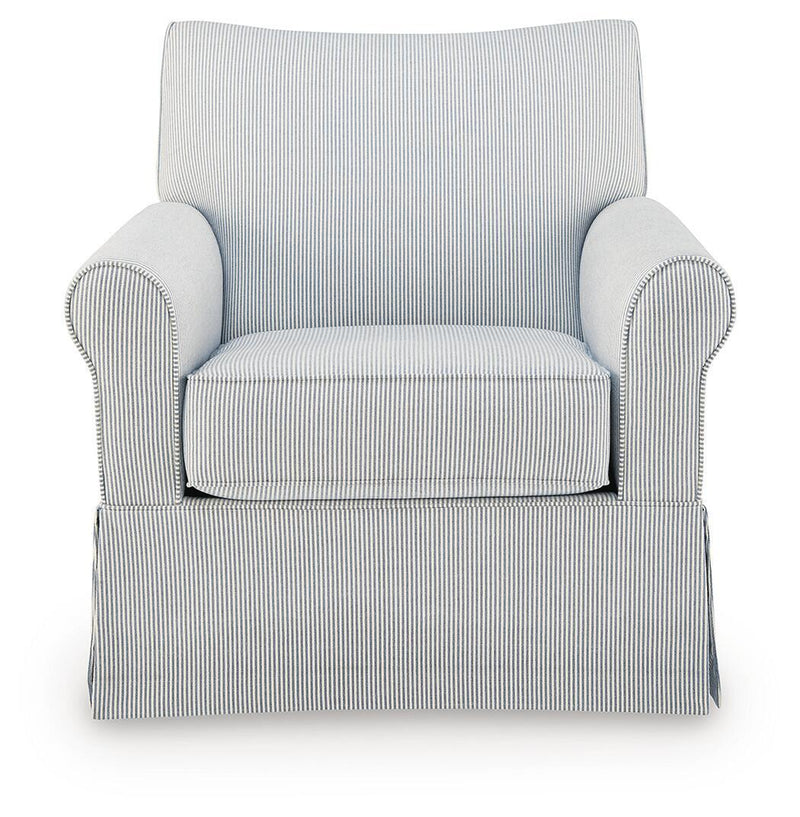 Searcy - Swivel Glider Accent Chair