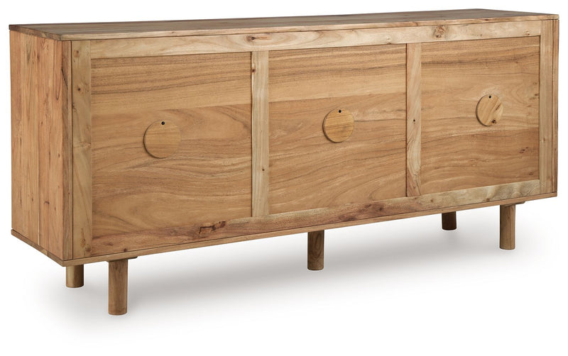Adway - Accent Cabinet - Natural Brown