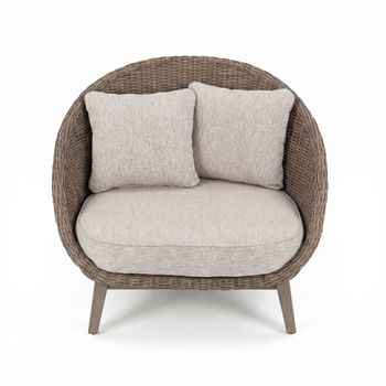 Laguna Heights - Lounge Chair With Cushion - Beige - Furniture Source (IA) 