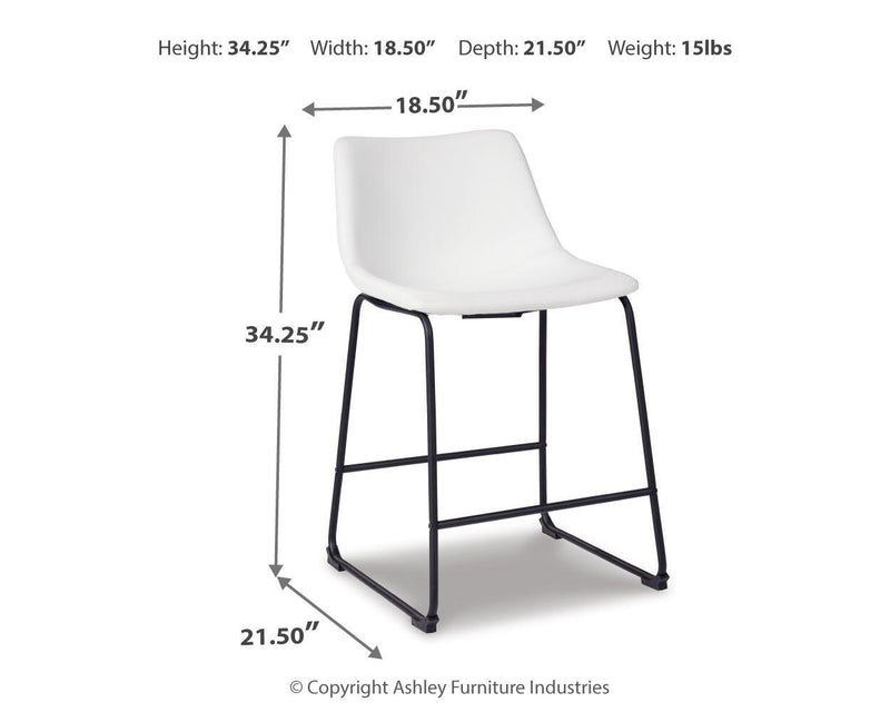 Centiar - Upholstered Barstool (Set of 2)