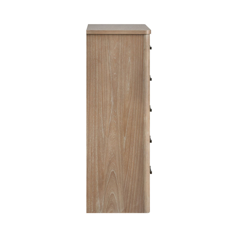 Anika - 5 Drawer Chest - Natural / Brown