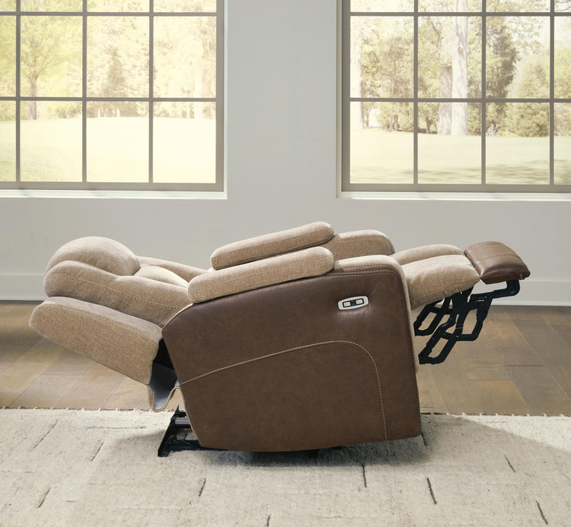 Mixed Motion - Power Recliner With Adjustable Headrest