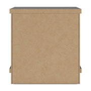 Vonitta Bay - Two Drawer Night Stand - Dark Brown - Furniture Source (IA) 