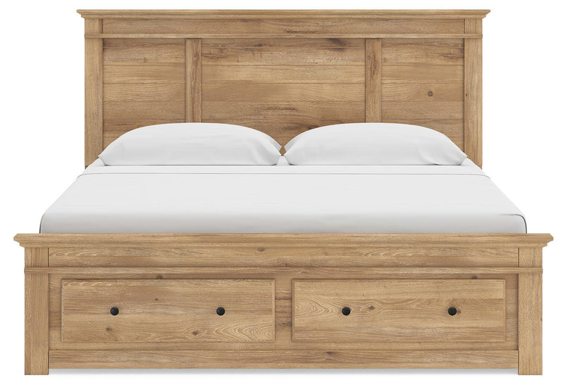 Makidern - Panel Storage Bed