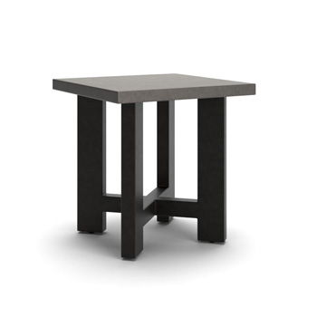 Salina Bay - Square End Table - Black / Gray - Furniture Source (IA) 