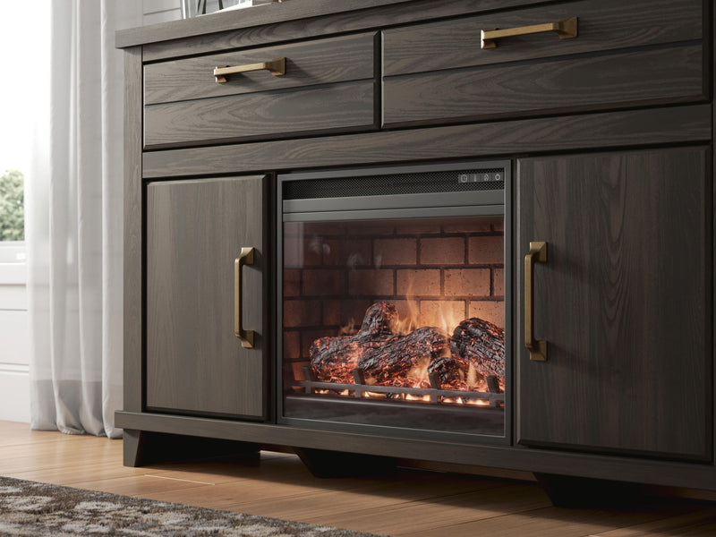 Brazen Valley - TV Stand With Fireplace Option
