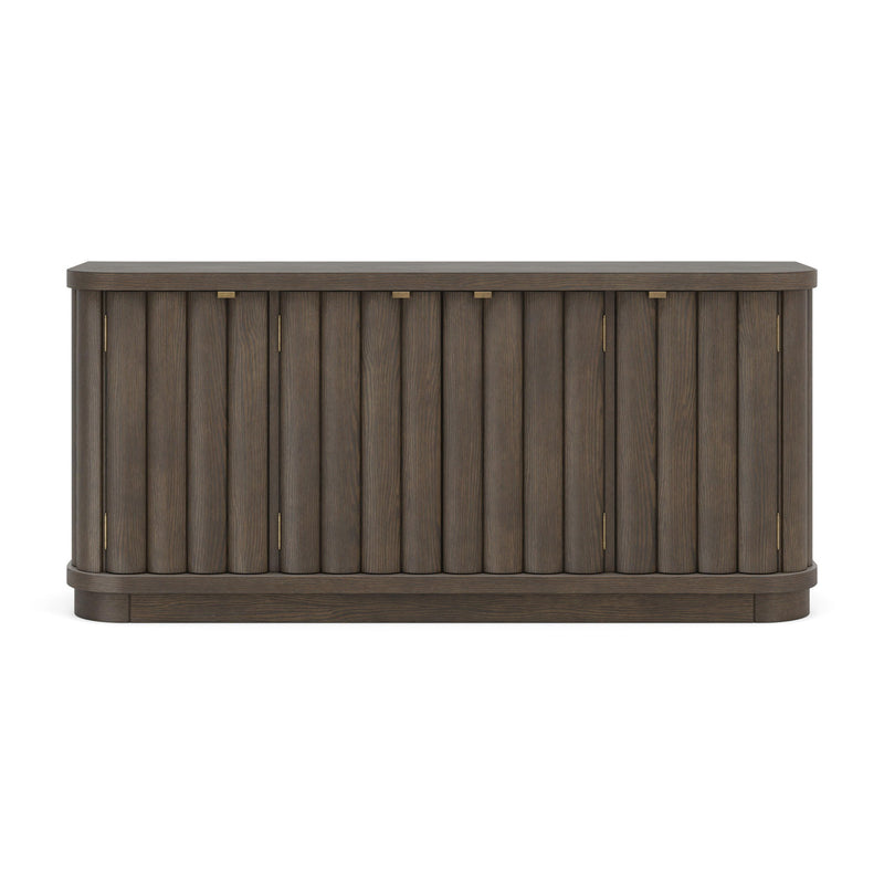 Darimore - Extra Large TV Stand - Burnished Brown - Furniture Source (IA) 