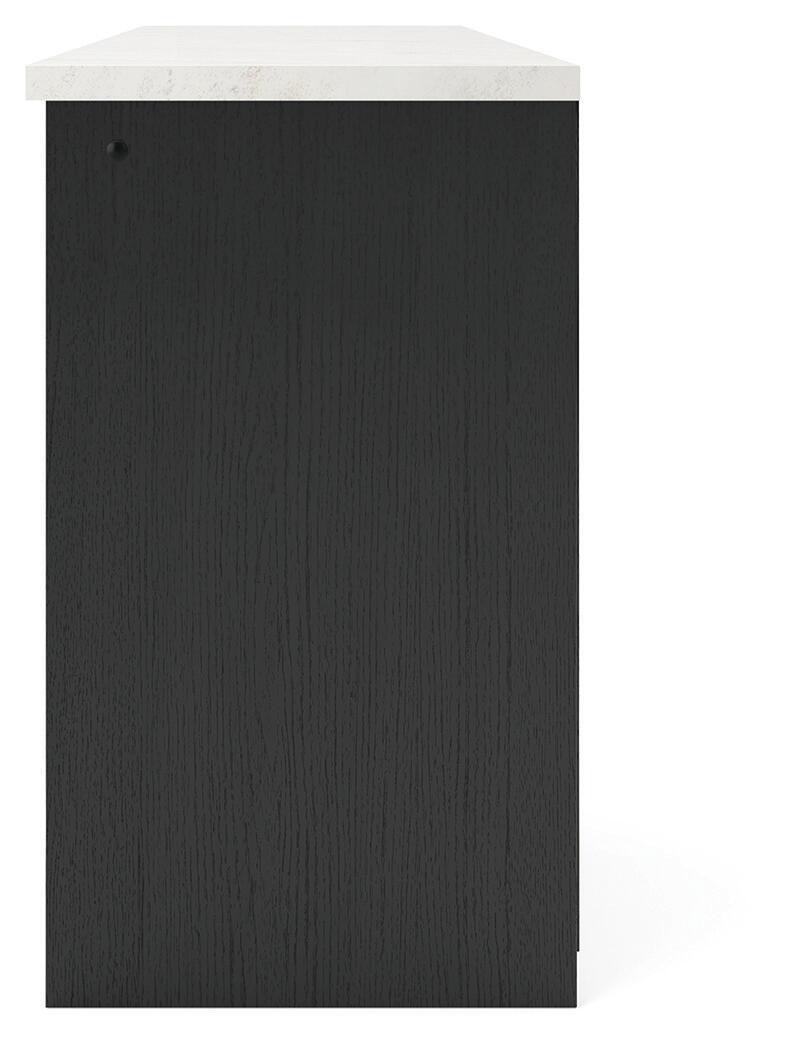 Cadmori - TV Stand With Fireplace Option