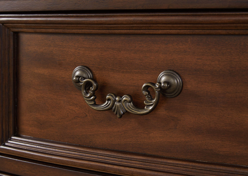 Lavinton - Three Drawer Night Stand - Brown