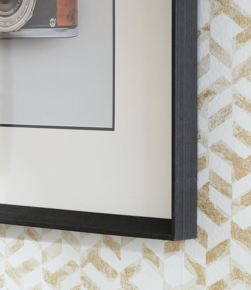 Dirkgrove - Wall Art Set (Set of 2) - Black / White / Brown