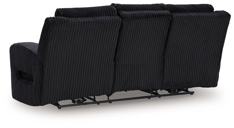 Forest Lake - Power Reclining Sofa With Adj Headrest