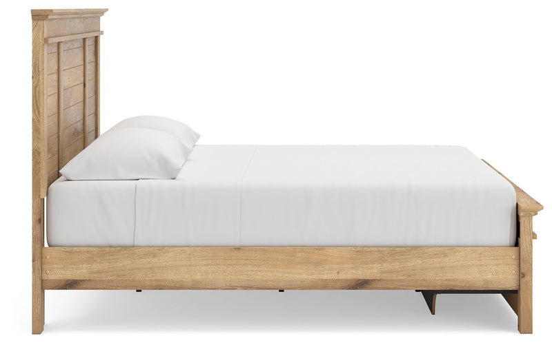 Makidern - Panel Storage Bed