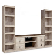 Willowton - Entertainment Center With Fireplace Option - Furniture Source (IA) 