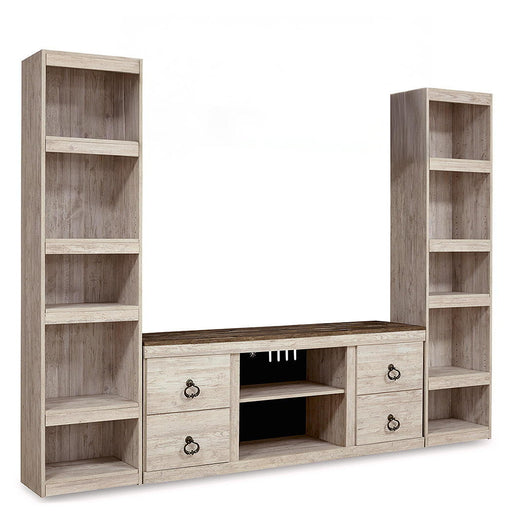 Willowton - Entertainment Center With Fireplace Option - Furniture Source (IA) 