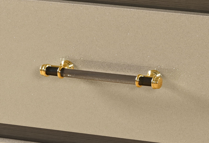 Genesis - Dresser With LED - Gold