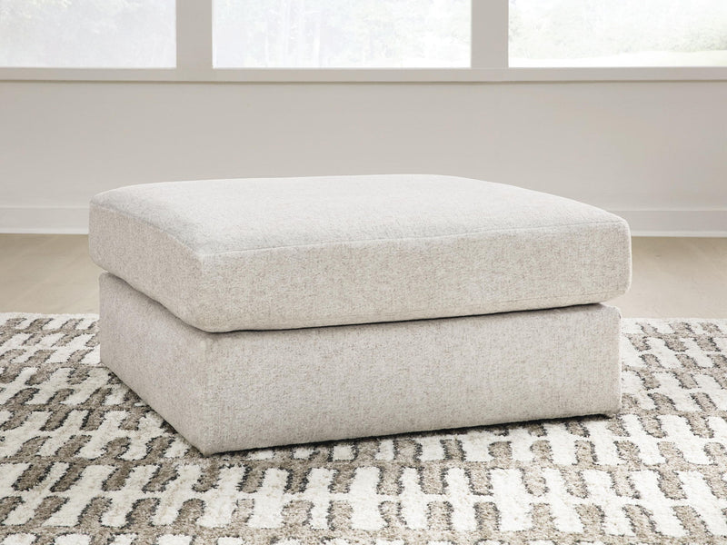 Kestrie - Oversized Accent Ottoman - Feathered
