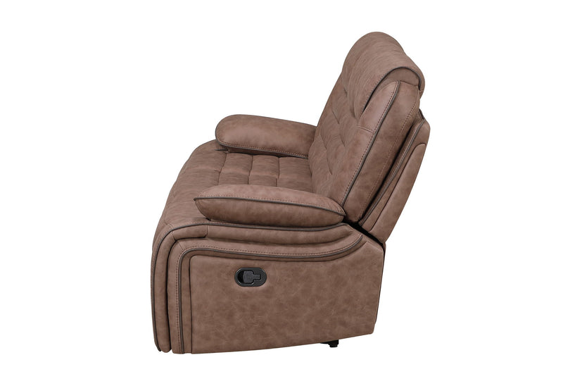 U2250 - Console Reclining Loveseat - Brown