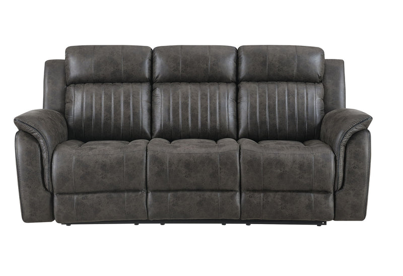 U8517 - Reclining Sofa - Gray
