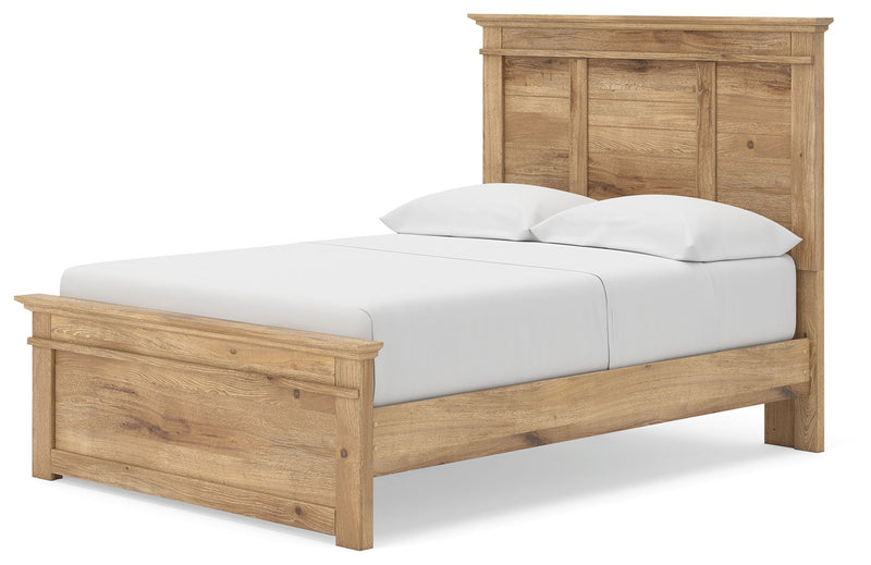 Makidern - Panel Storage Bed