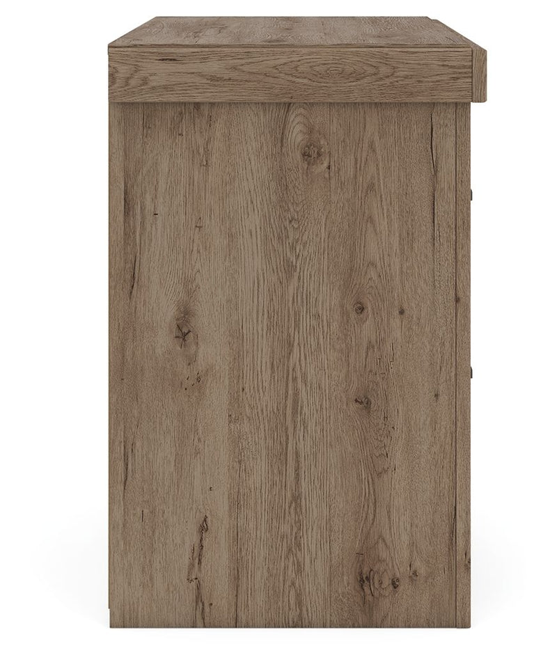 Oliandon - Two Drawer Night Stand - Light Brown