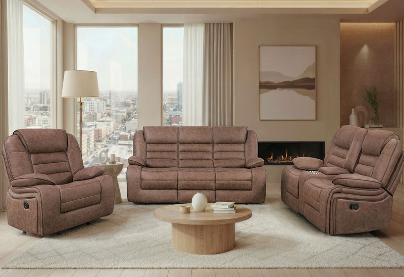 U2250 - Glider Recliner - Brown