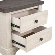 Augusta - Two Drawer Nightstand With USB Port - Furniture Source (IA) 