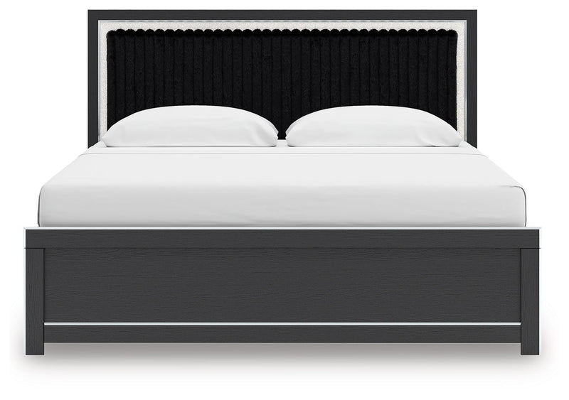 Zuraleus - Upholstered Panel Bed